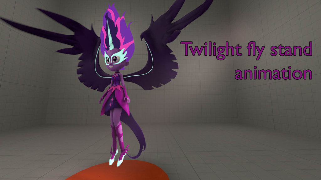 Midnight Sparkle Stand Animation