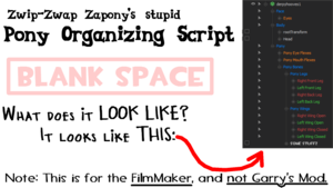 (OLD/Outdated) Pony Organizing Script V1.7