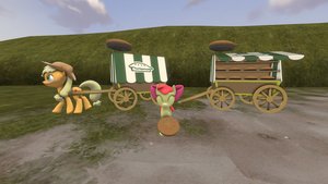 Apple Pie Cart