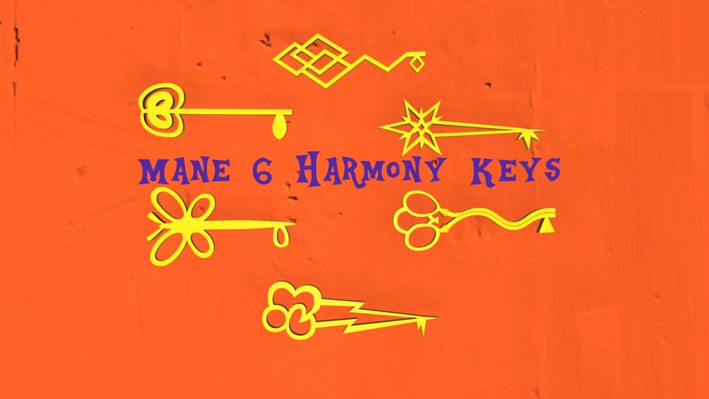 Mane 6 Harmony Keys