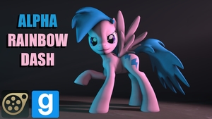 Firefly, Alpha Rainbow Dash [SFM Model]