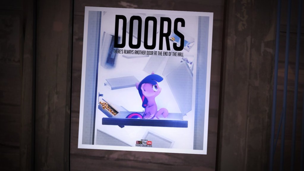 Door's poster model