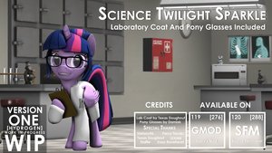 Scientific Twilight Sparkle - V1 - Hydrogen