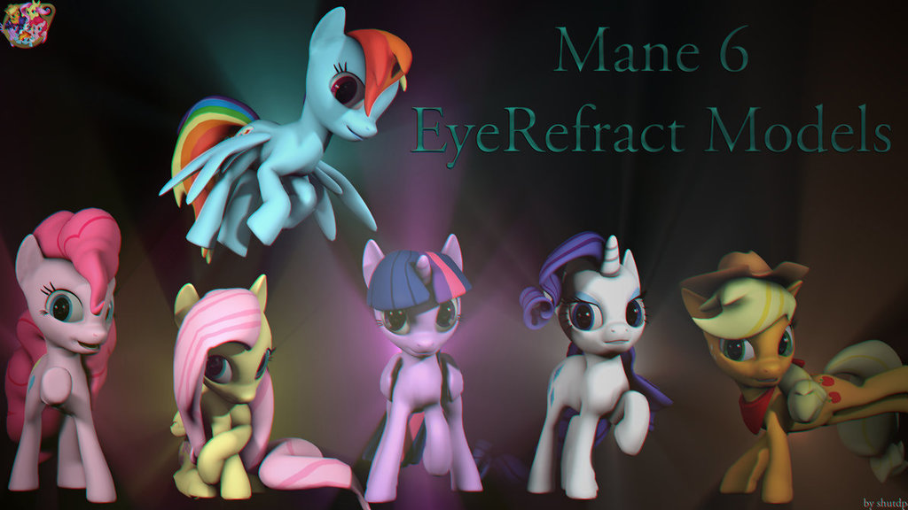 Mane6 EyeRefract Models