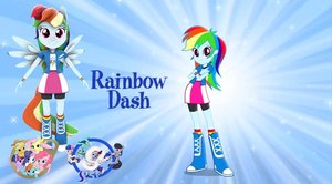 Rainbow Dash Pony Form