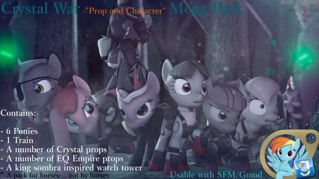 DL:7 - Crystal War Mega pack -