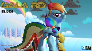 Rainbow Dash Gala Edition