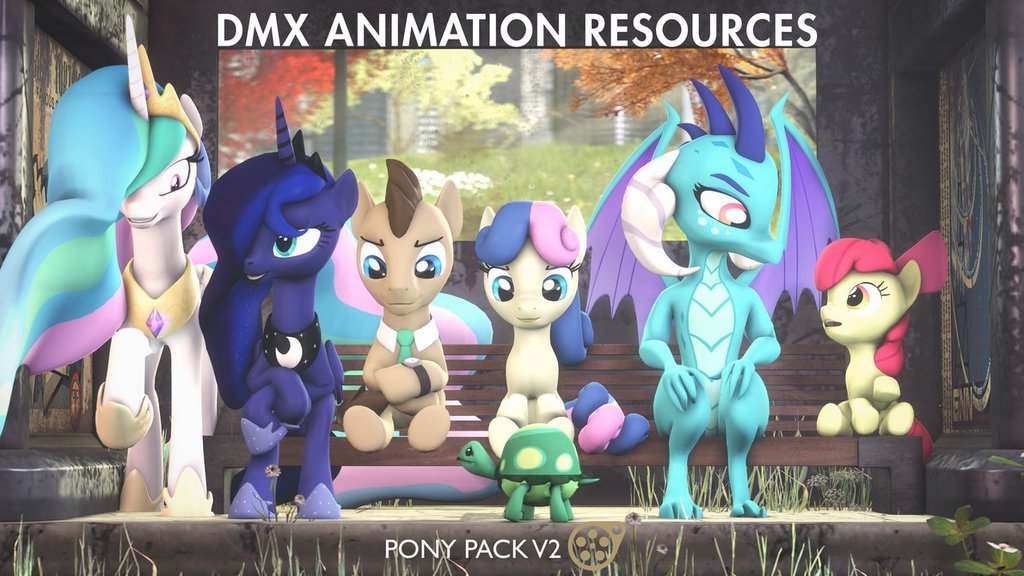 DMX Animation Resources Pony Pack