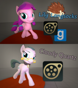 Cloudy Quartz & Lily Longsocks