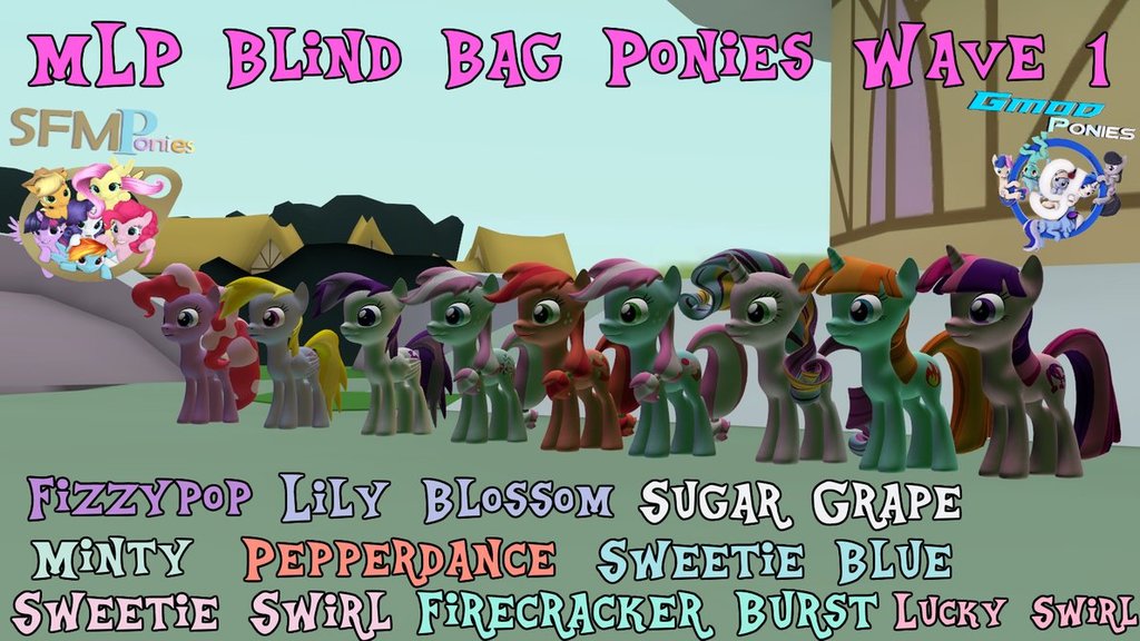 MLP Blind Bag Ponies Wave 1
