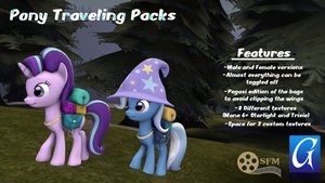 Pony Traveling Packs