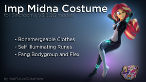 Imp Midna Costume for V3 EQG