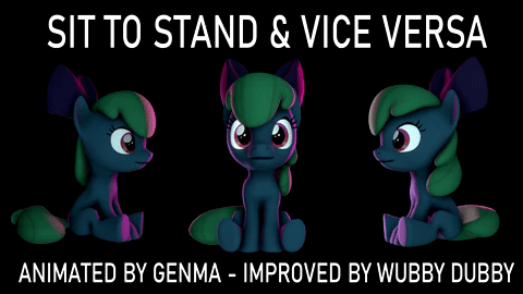 FILLY SIT TO STAND & VISE-VERSA