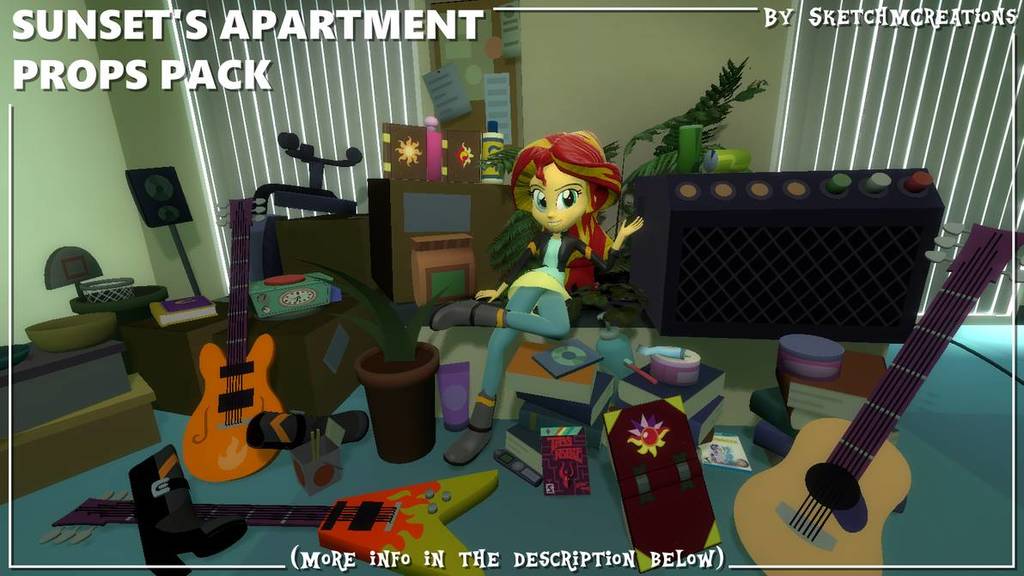 Sunset's Apartment Props Pack