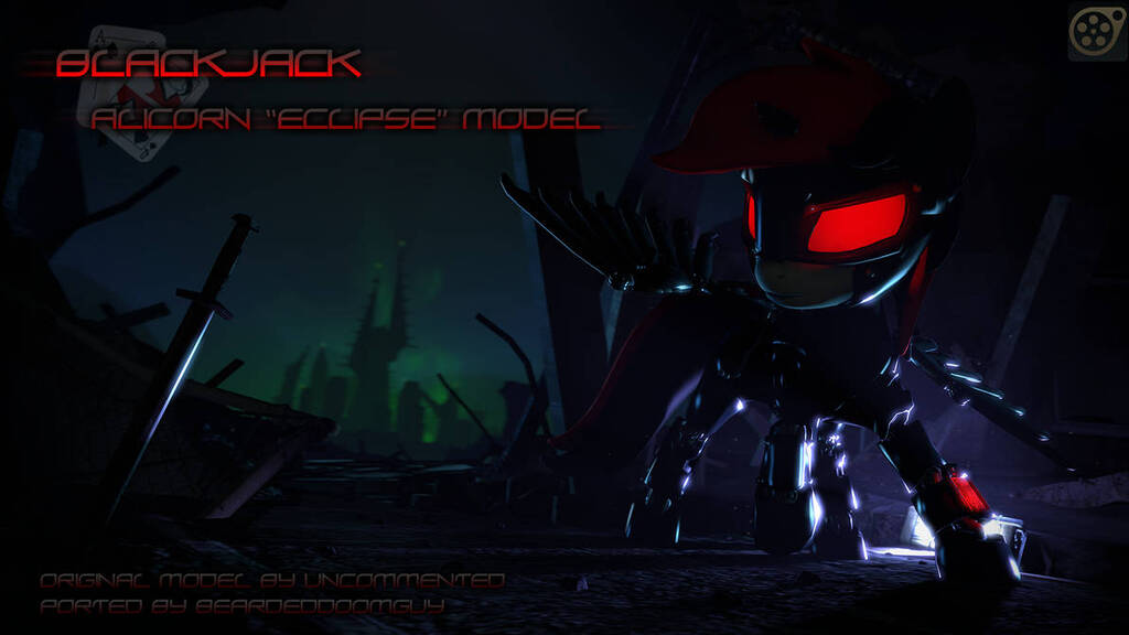 FO:E Blackjack alicorn armor