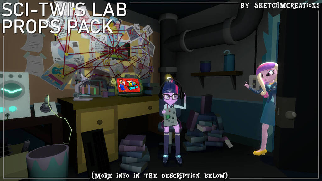 Sci-Twi's Lab Props Pack