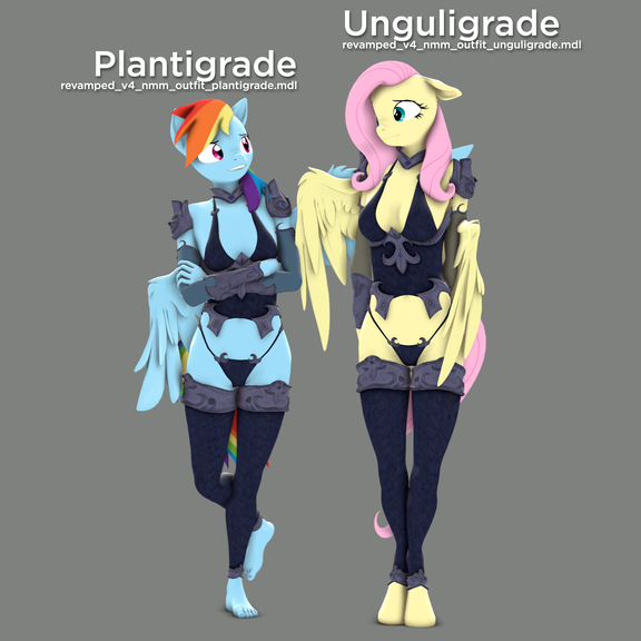ReVAmped V4 Nightmare Moon Outfit
