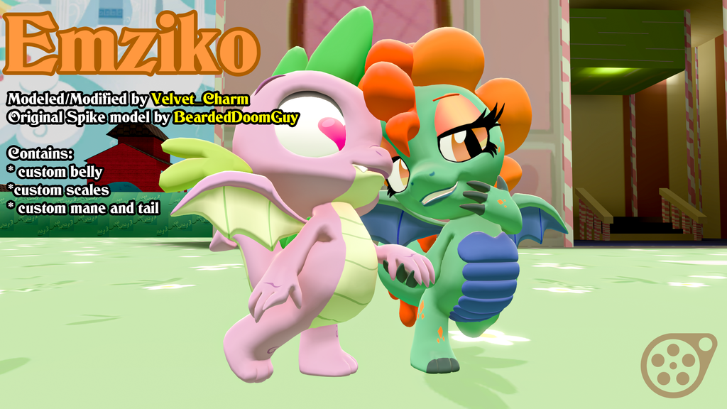 Emziko - Spike's Canonical Girlfriend Proclaimed By Lauren Faust