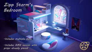 Zipp Storm's Bedroom