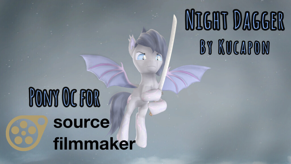 Night Dagger // oc for SFM // by Kucapon //