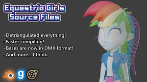Equestria Girls Source Files
