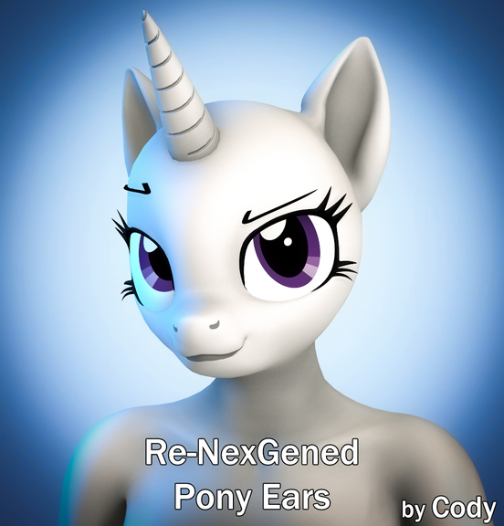 Re-Nexgened Pony Ears(Source Files)